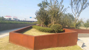 单县耐候钢挡土墙